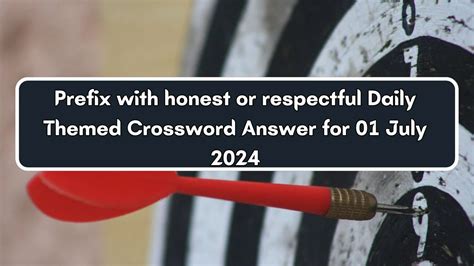 honest crossword clue answer.